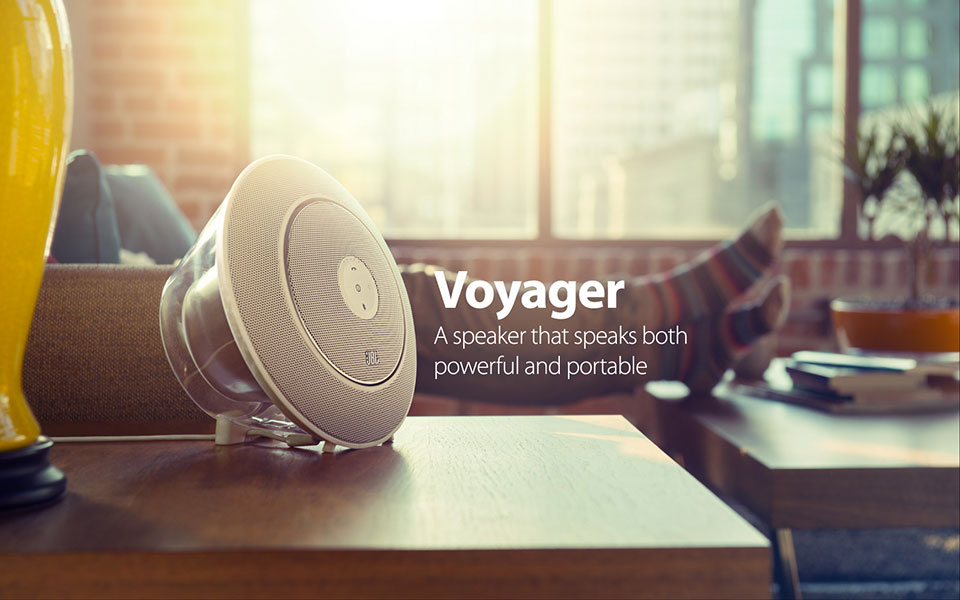 اسپیکر پرتابل جی بی ال JBL Voyager White